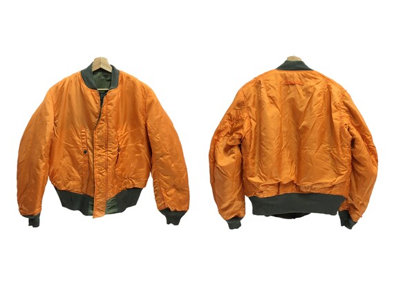 Vintage Alpha Industries Reversible Jacket Made U… - image 2