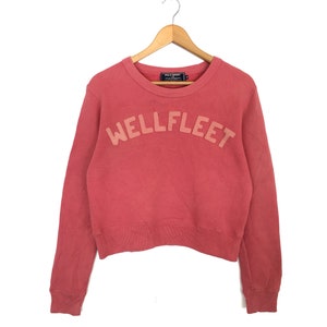 Vintage Polo Sport Ralph Lauren Spellout Pullover Jumper Sweatshirt Sport Women