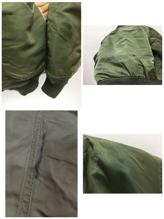 Vintage Alpha Industries Reversible Jacket Made U… - image 4