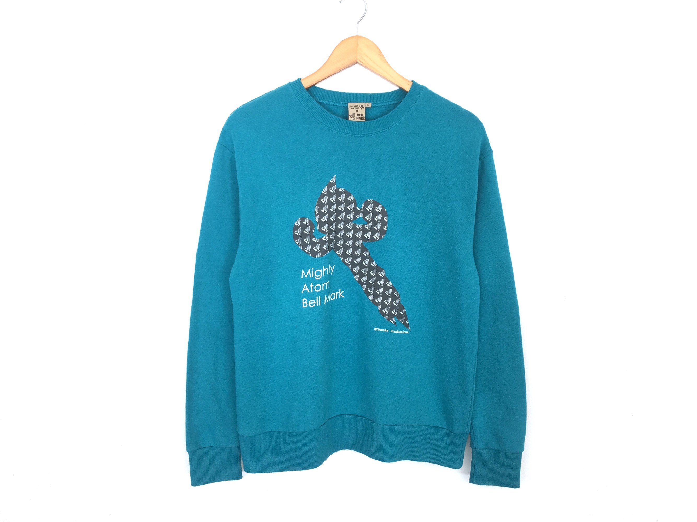 Mighty Atom Cartoon Pullover Jumper Sweatshirt Astro Boy Etsy