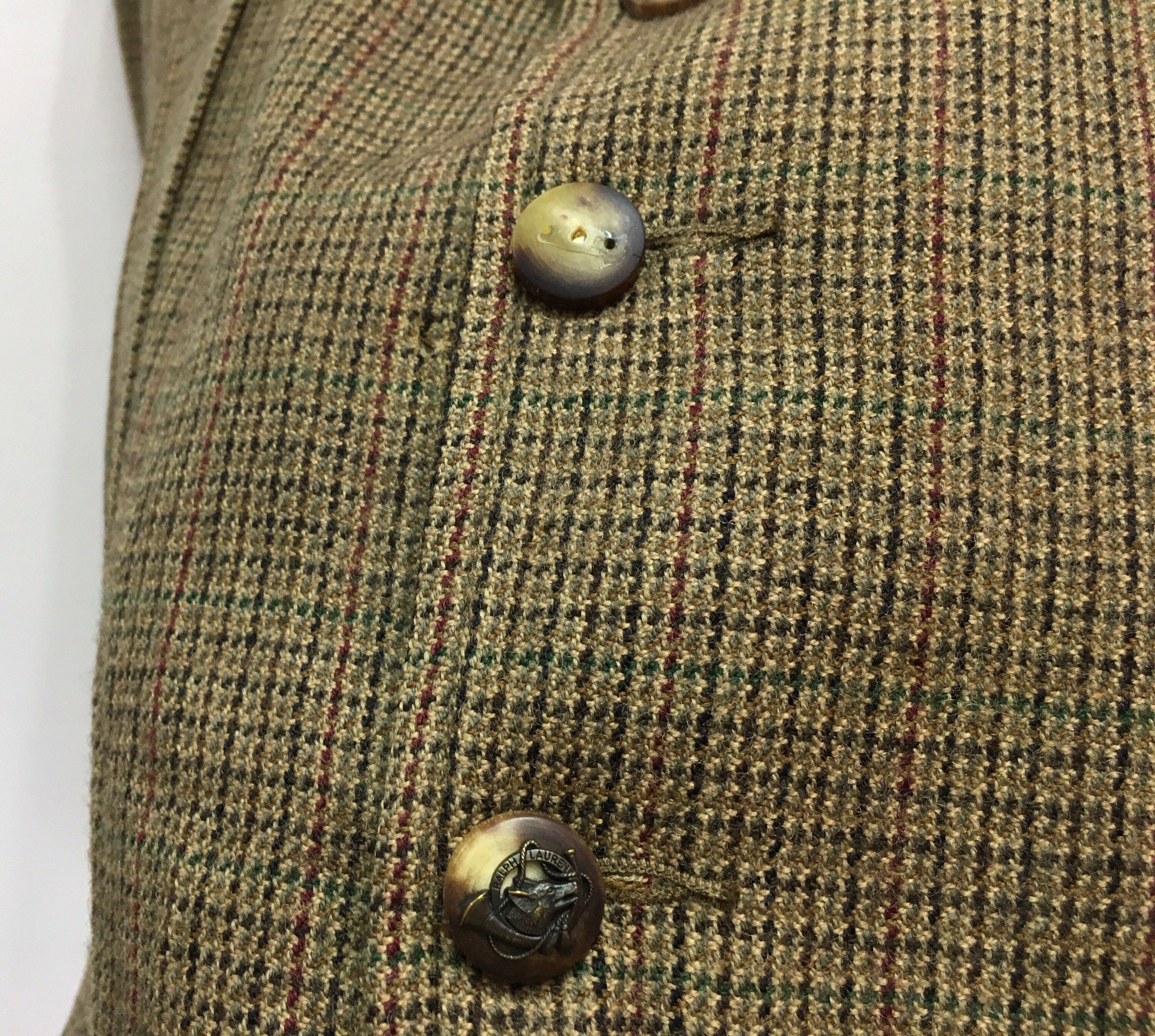 ジャケット・アウター RALPH LAUREN POLO COUNTRY WOOL JACKET Polo Country Ralph Lauren Vintage Utility Jacket Reversible