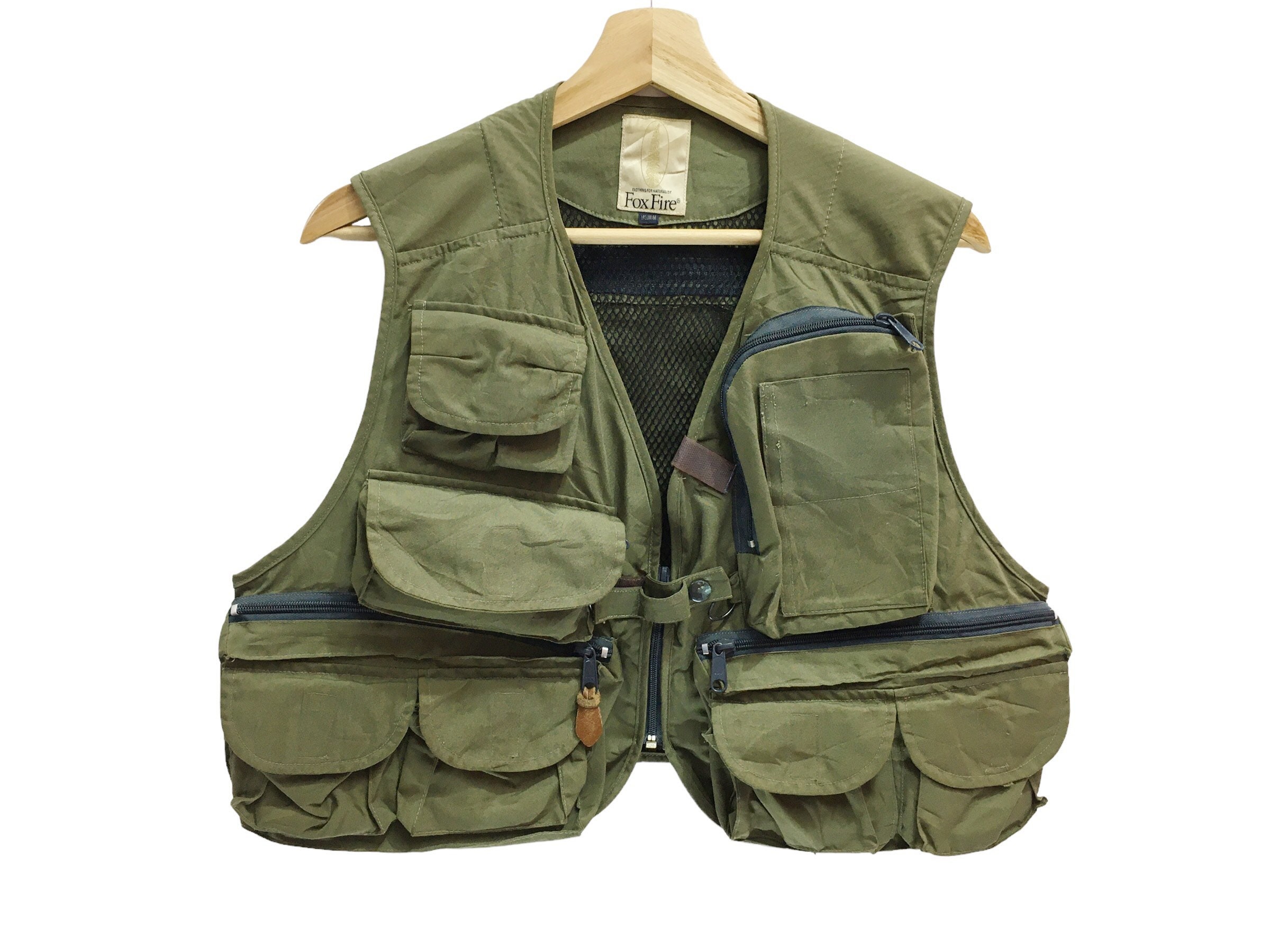 Vintage 90s Fox Fire Vest Nice Design - Etsy