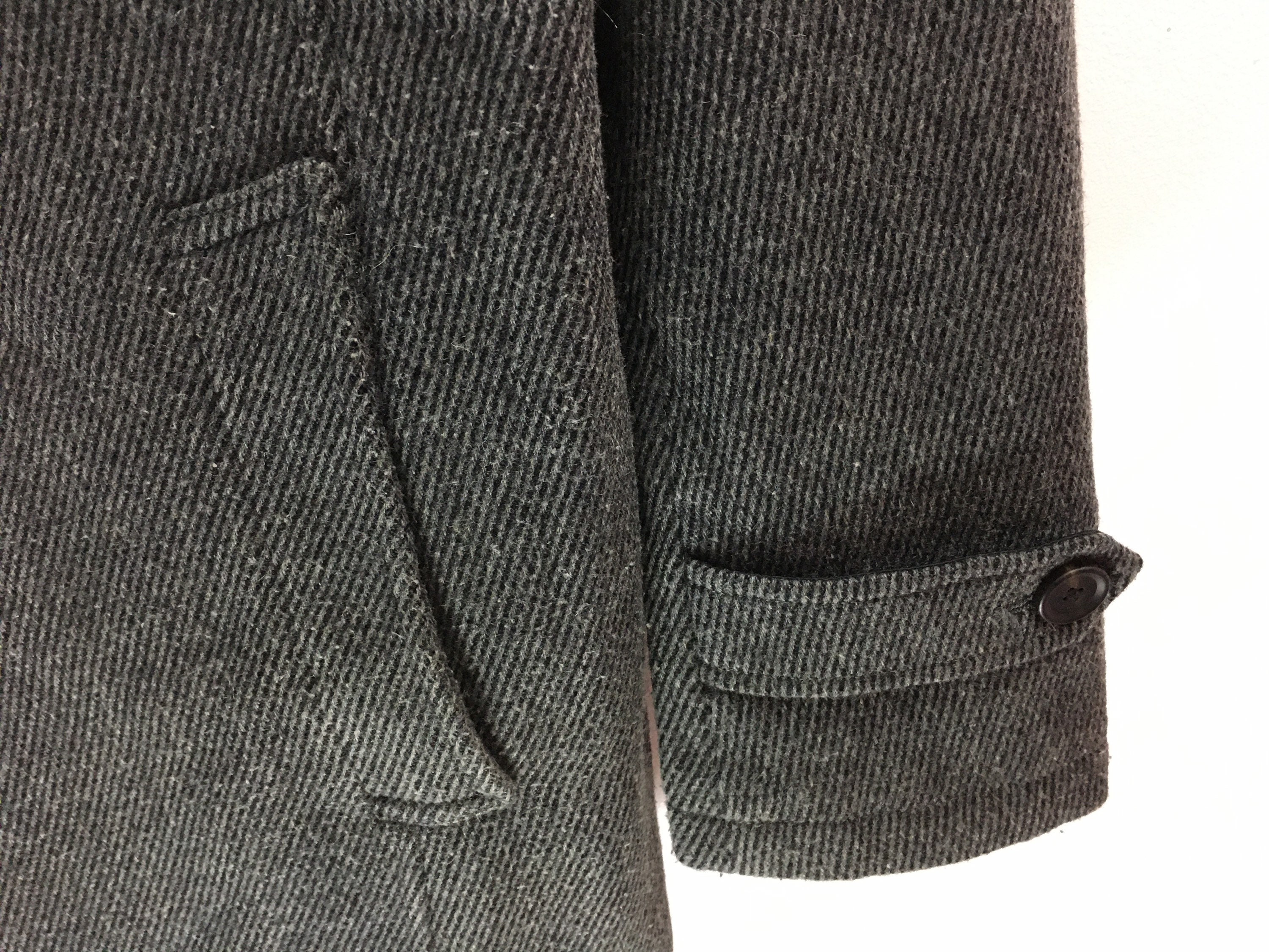 ジャケット・アウター 90s Katharine Hamnett London Wool Jacket Vintage 90s Katharine Hamnett London Jacket Fashion Style - Etsy