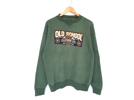 Rare!! Old School Spellout Pullover Jumper Sweatsh