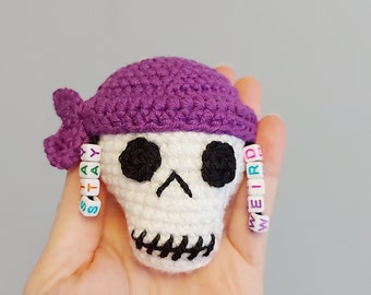 Stay Weird Pirate Skull