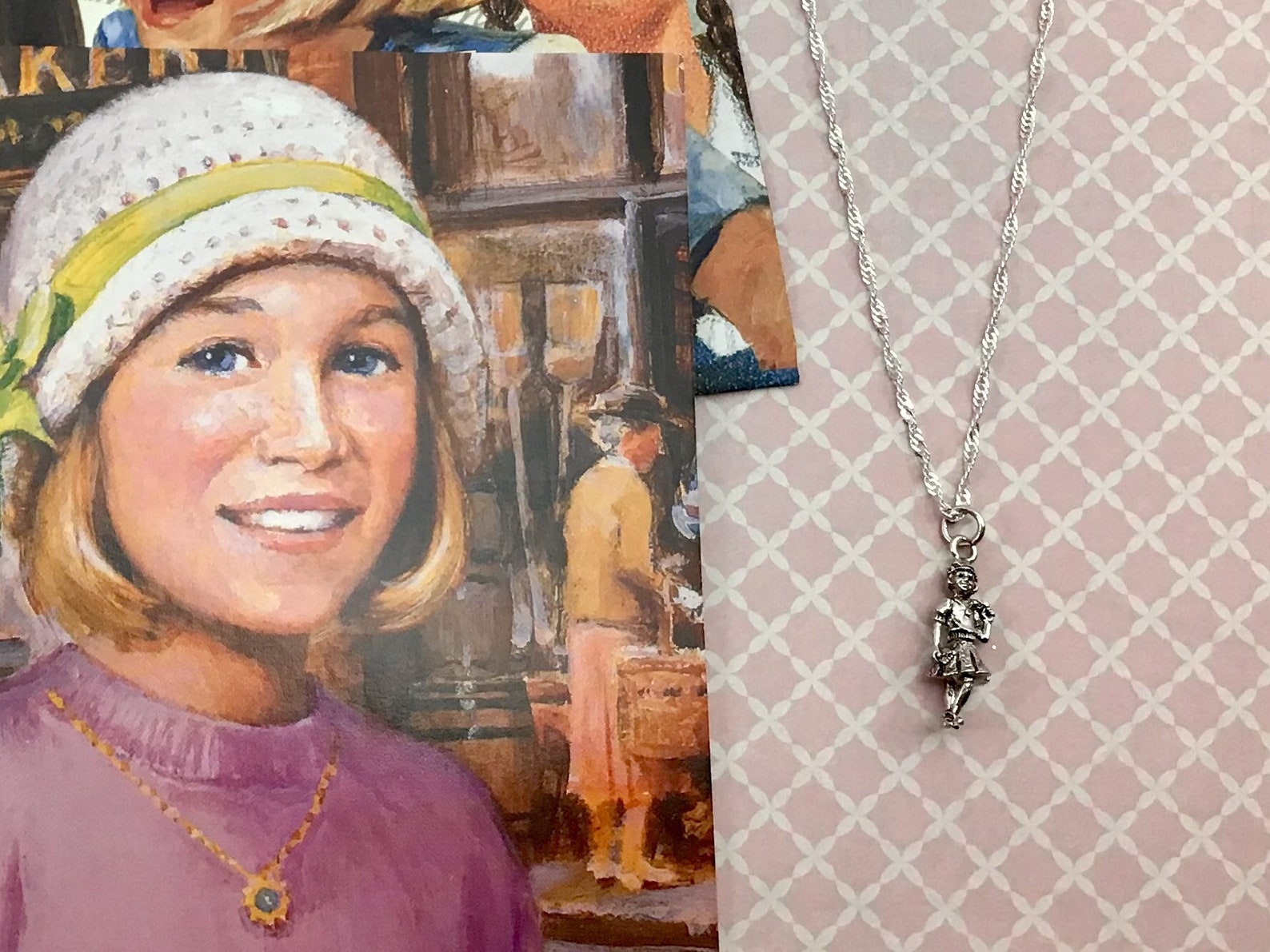 American Girl Doll Kits Charm Necklace and Card 16 Inch Etsy