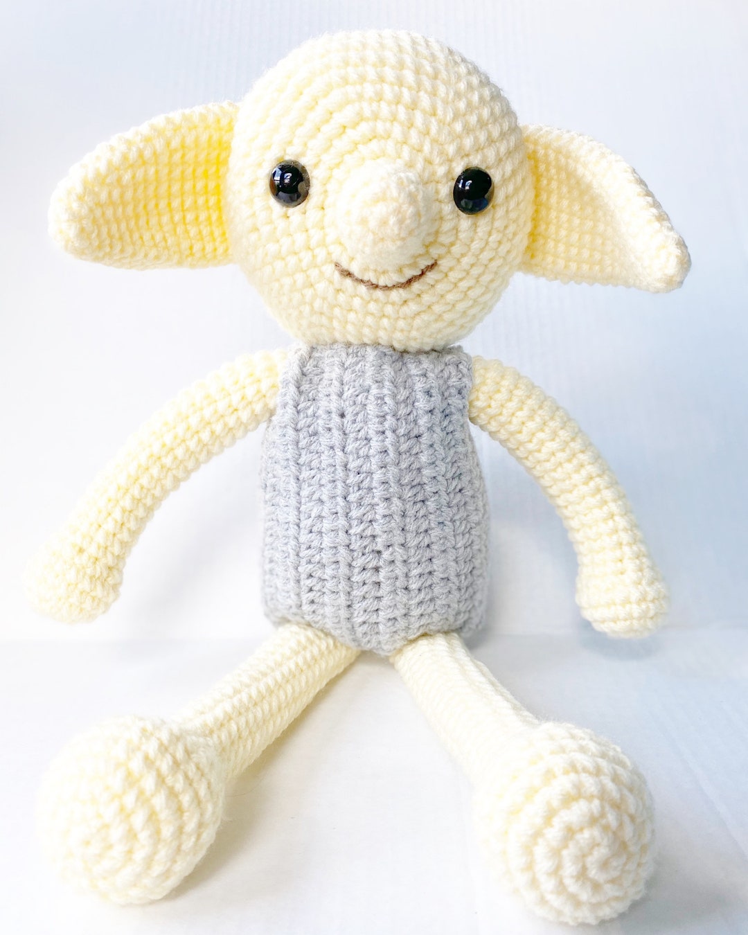 Dobby Amigurumi Dobby Doll Crochet Doll Amigurumi Doll Etsy