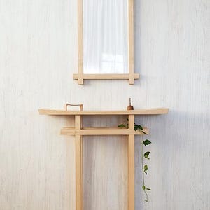 Wooden entrance console, TORI