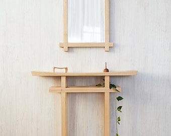Wooden entrance console, TORI