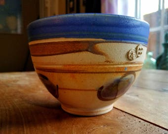 Joe Frank Mckee Art Pottery Bowl, Treehouse Pottery, Mckee Pottery, Joe Frank Mckee, Texas Pottery