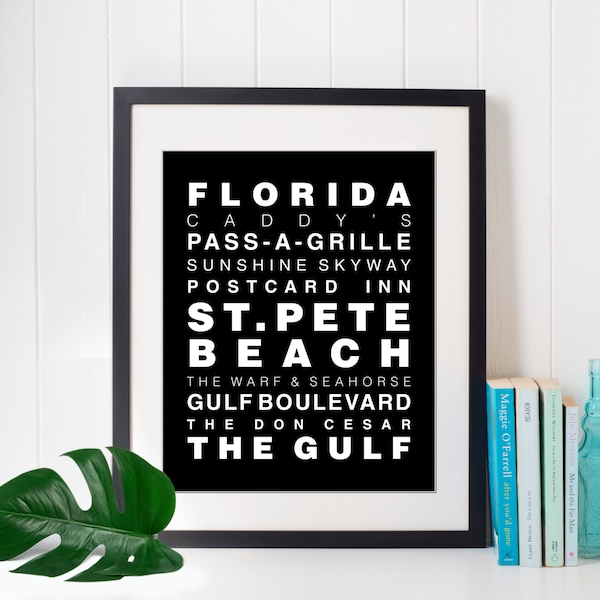 St Pete Fl Art Prints Etsy