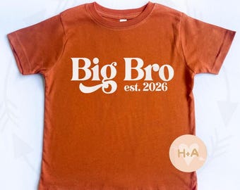 T-shirt 'Only Child Promu Big Brother 2026' - Coupe Classique Léger - 2