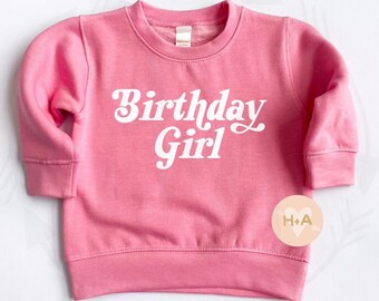 Birthday Girl Fleece Crewneck Sweatshirt