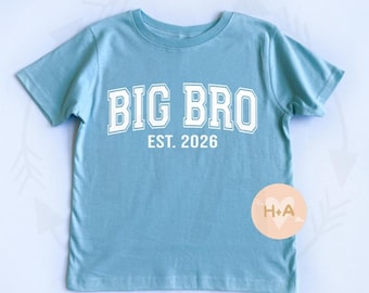 T-shirt 'Only Child Promu Big Brother 2026' - Coupe Classique Léger - 6