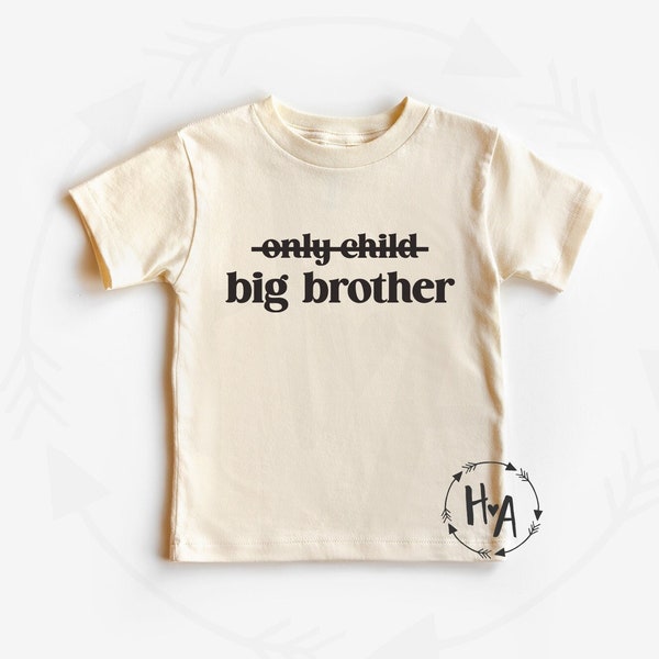 Only Child Big Brother Shirt, Only Child Expiring Shirt, Big Brother Announcement T-Shirt, Pregnancy Announcement