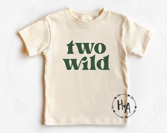 Two Wild Birthday Shirt, 2nd Birthday Kids Shirt, Safari Theme Birthday Shirt, Wild Thing Birthday Shirt