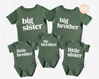 Matching Sibling Shirts, Brother Sister Shirts, Big Brother Little Sister, Big Sister Little Brother, Sibling Announcement Shirts, Gift