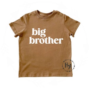 Big Brother Shirt, Big Brother Announcement T-Shirt, Toddler Brother Shirt, Gift for Brother