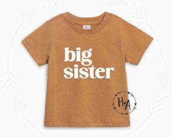 Big Sister Shirt,Biggest Sister Shirt,Matching Sister Shirts,Middle Sister Shirt,Pregnancy Announcement,Organic Cotton,New Sister Gift