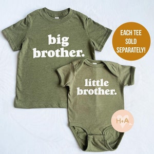 Matching Brother Shirts Big Middle Little Brother Shirts Big Brother Announcement Shirt New Brother Gift Baby Announcement