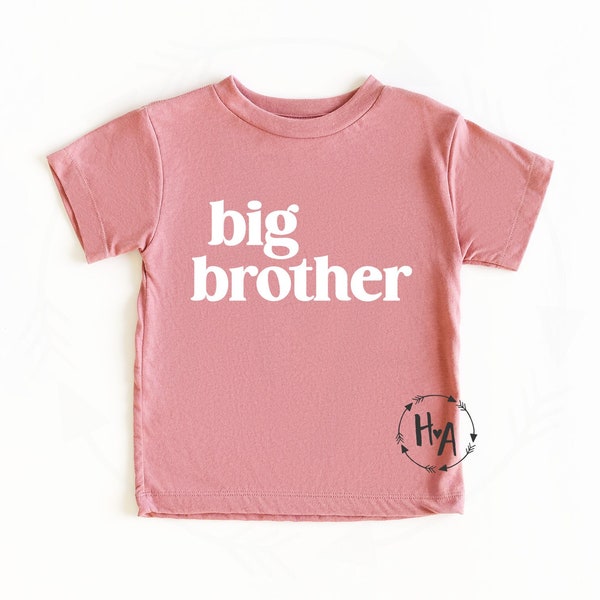 Big Brother Shirt, Biggest Brother Shirt, Middle Brother Shirt, Little Sister Gender Reveal Shirt, Baby Sister Announcement, Gift