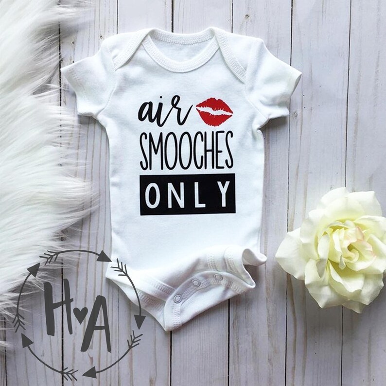 no kisses baby onesie