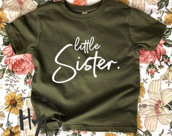 Big Sister Little Sister Shirts/big Sister Shirt Announcement