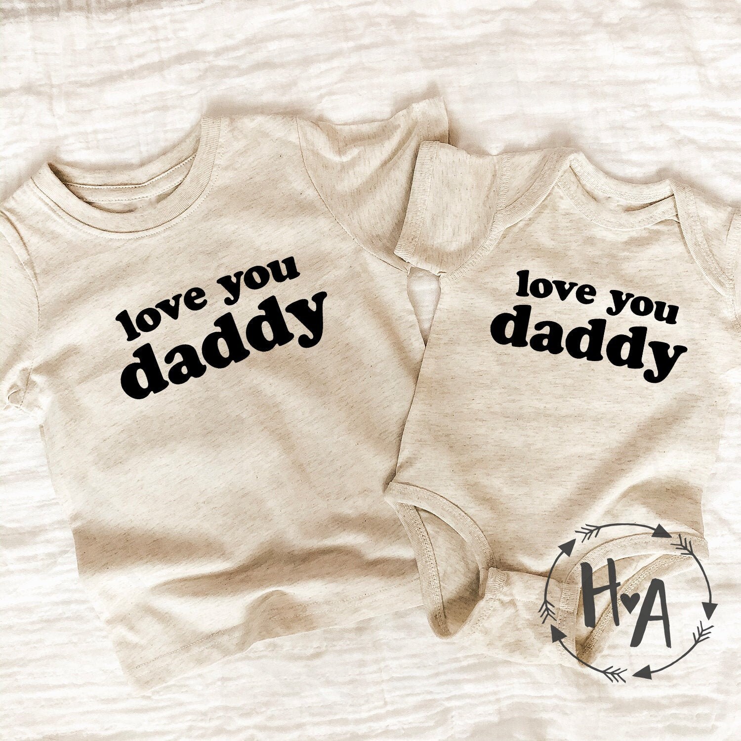 Love You Mama Love You Daddy Baby Announcement Toddler Tee Baby Bodysuit Baby Tee Gift Girls Boys Gift