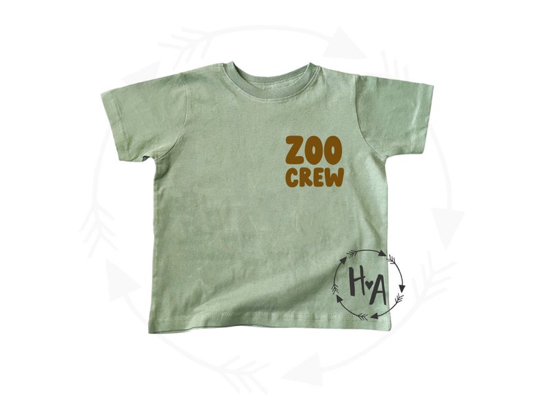 Kids Zoo Crew Shirt / Girls Zoo Shirt / Boys Zoo Shirt / Kids Etsy