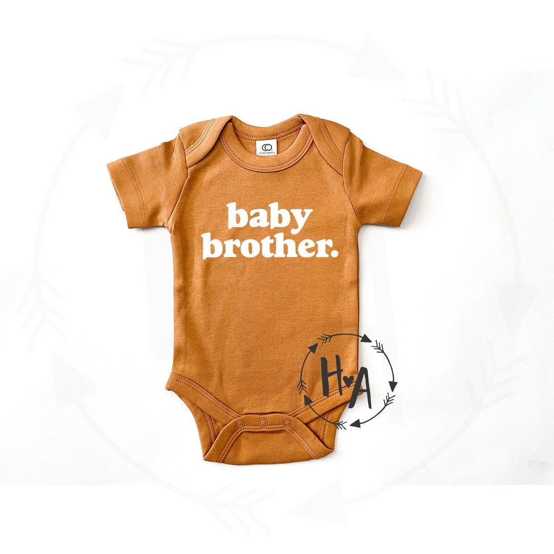 Organic Baby Brother Bodysuit / Baby Sister Bodysuit / Baby - Etsy