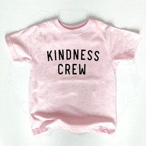 Kindness Crew | Kids Kindness Shirt/Baby Onesie®/Bodysuit/ Matching Sisters/Brothers/Cousins/Friends/Be Kind Shirt/Girls/Boys/Gift