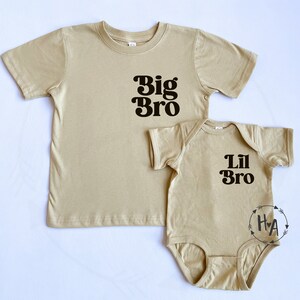 Big Brother Little Brother Shirts, Big Bro Shirt, Lil Bro Bodysuit, Big Brother Announcement T-Shirt, Big Brother Gift, New Brother Gift