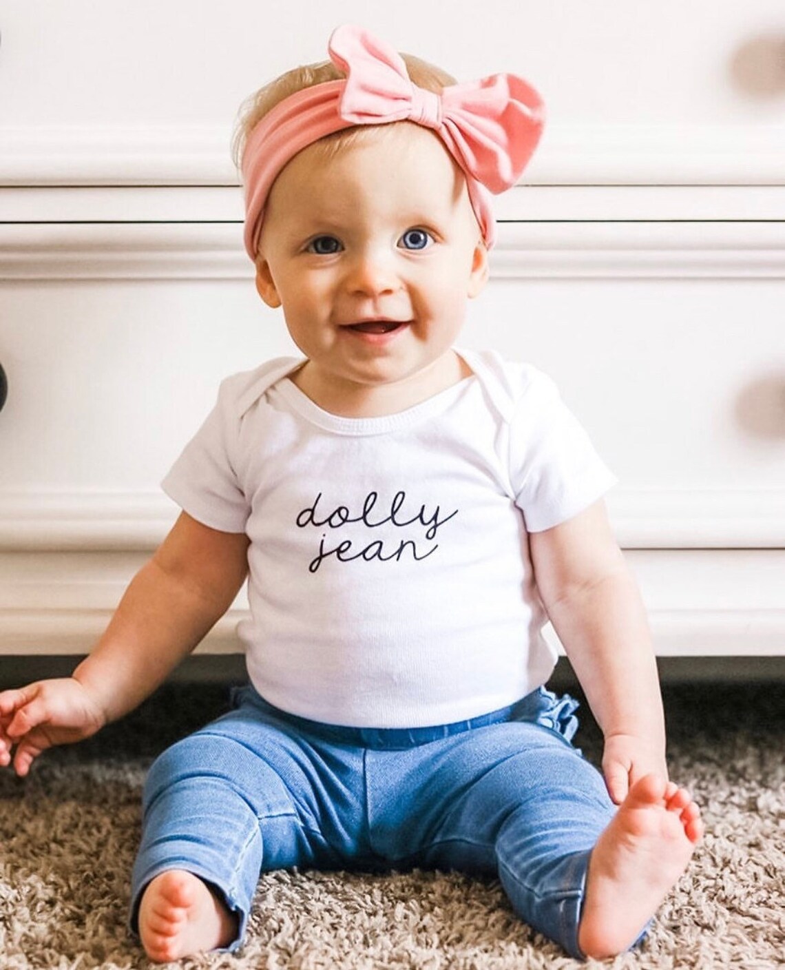 Custom Baby Name Onesie®/bodysuit/newborn Name Onesie®/baby Etsy