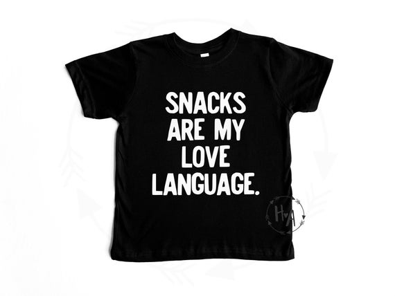 Food Is My Love Language Funny Gift T-Shirt Food Is My Love Language Funny Gift T-Shirt