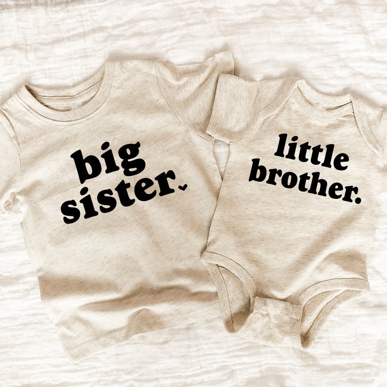 Big Sister Shirt/big Brother Shirt/little Brother Shirt/little - Etsy