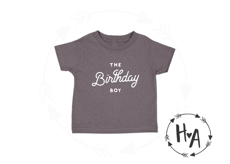 The Birthday Boy Shirt/boys Birthday Shirt/boys Birthday Party Etsy