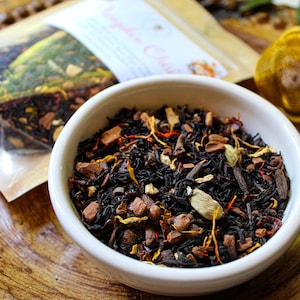 Pumpkin Chai | Organic Loose Leaf Tea | Pumpkin Spice | Naturally Contains Caffeine