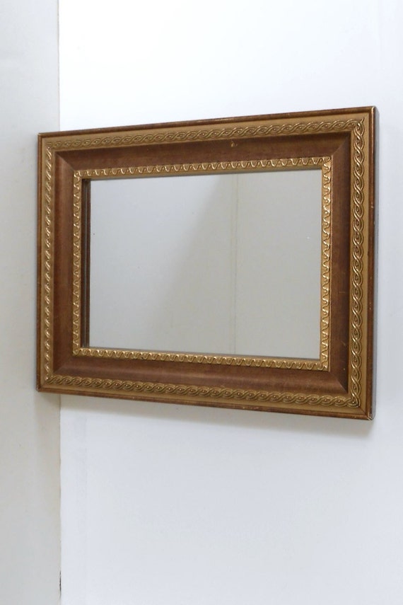 Vintage Small Wall Mirror Decorative Mirrorgold And 50