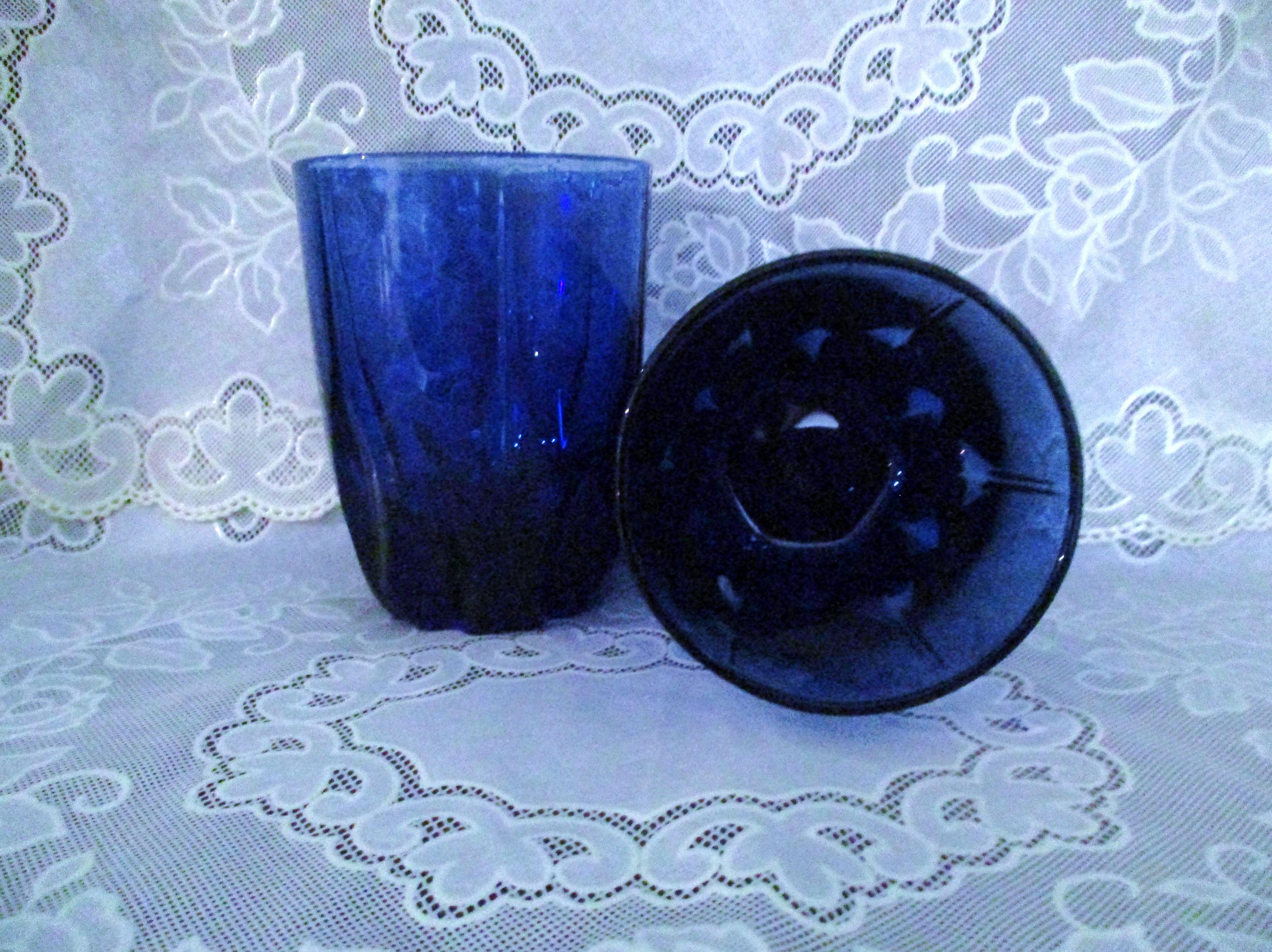 食器 Vintage Anchor Hocking Cobalt Blue set Anchor Hocking Cobalt