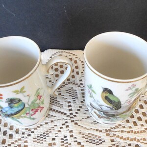 Vintage Porcelain Coffee Mugs, Pedestal Mugs or Teacups, Vintage 1970s ...