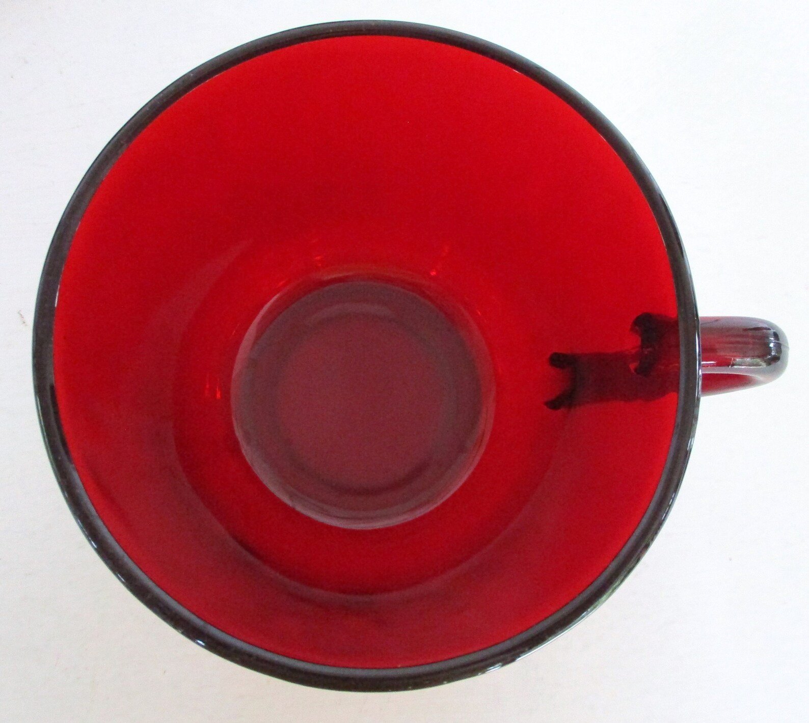 Vintage Coffee Cups with Saucers 8 oz Royal Red Ruby Tea Etsy