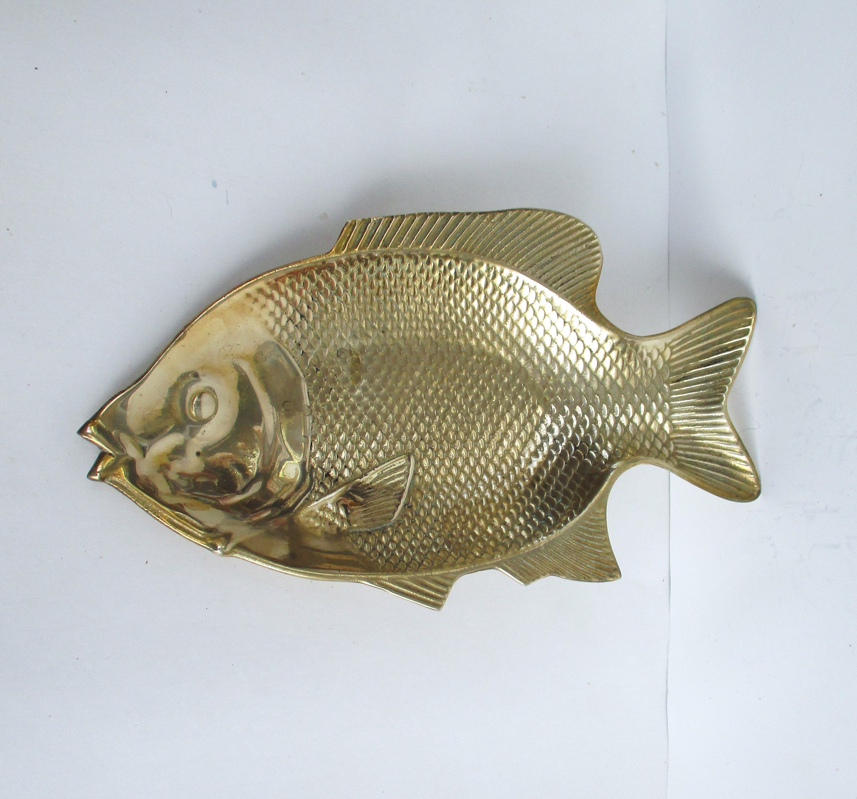 Vintage Solid Brass Fish Shape Tray,13 X 7 Serving Plate,fish Tray Made in  Taiwan -  Canada