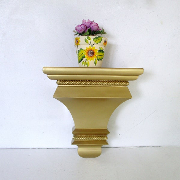 Gold Shelf Brackets Etsy