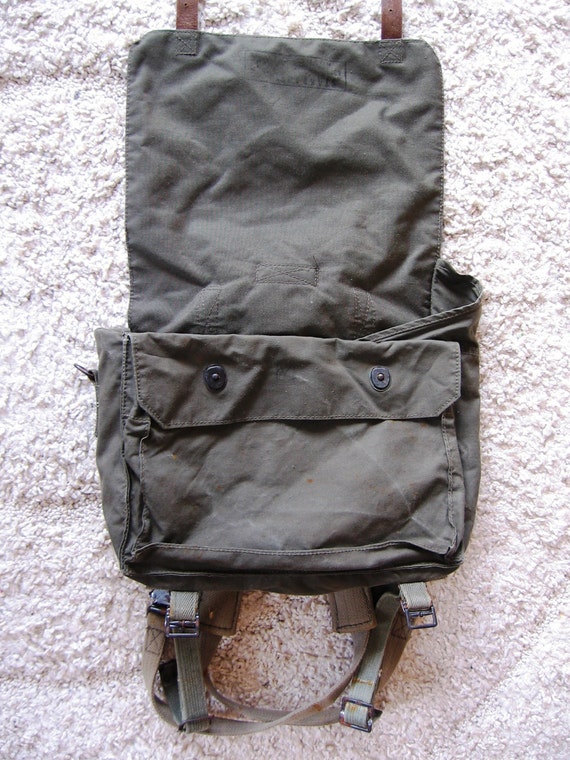 1970s Yugoslavian Army Backpack / Shoulder Bag Army Surplus | Etsy