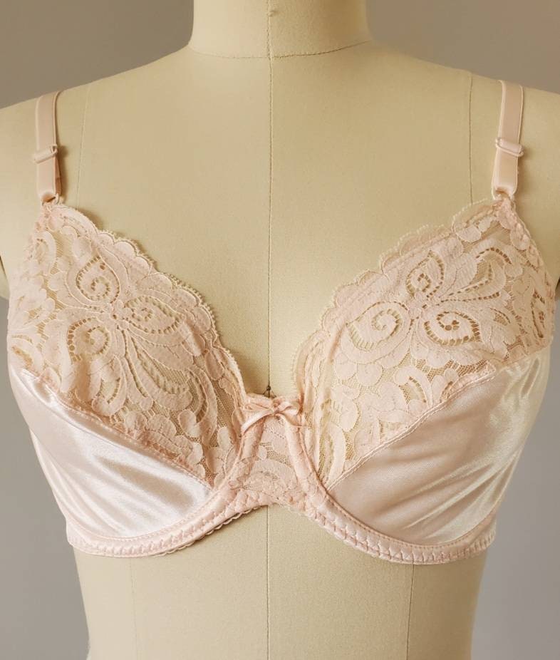 1980s Bali Satin and Bra 80s 80's Women's Vintage Size