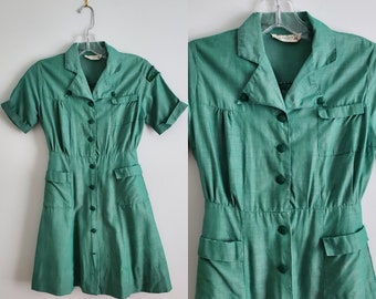 1940s Girl Scout Uniform - 40s Uniform - 40s Vintage Size XXS/XS