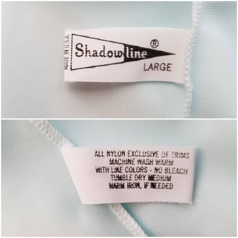 1970/'s Baby Blue Bed Jacket by Shadowline Vintage Lingerie 70/'s Lingerie Women/'s Sleepwear 70s Loungewear