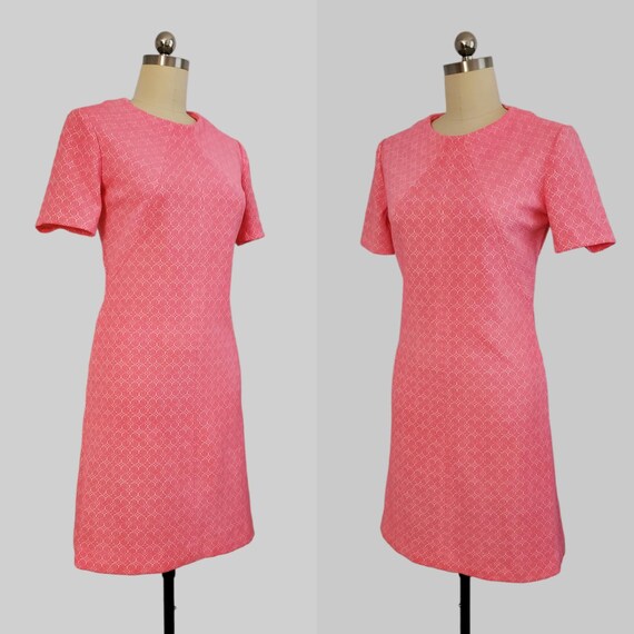 Late 60s /Early 70s GoGo Dress - Mod Shift Dress … - image 5