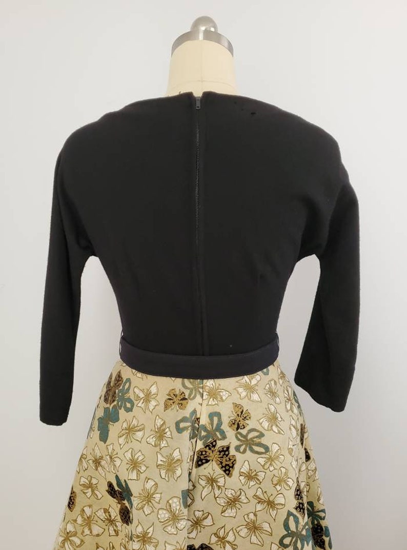 1950s Cotton Sundress by Murray K California 50s Cotton Day Dress 50's Women's Vintage Size XS image 8