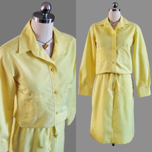 1960s/70s &quot;The Lilly&quot; Lilly Pulitzer Jacket and Skirt Set - Cotton Blend - 60s/70s Skirt Set - Women&#39;s Vintage Size Small